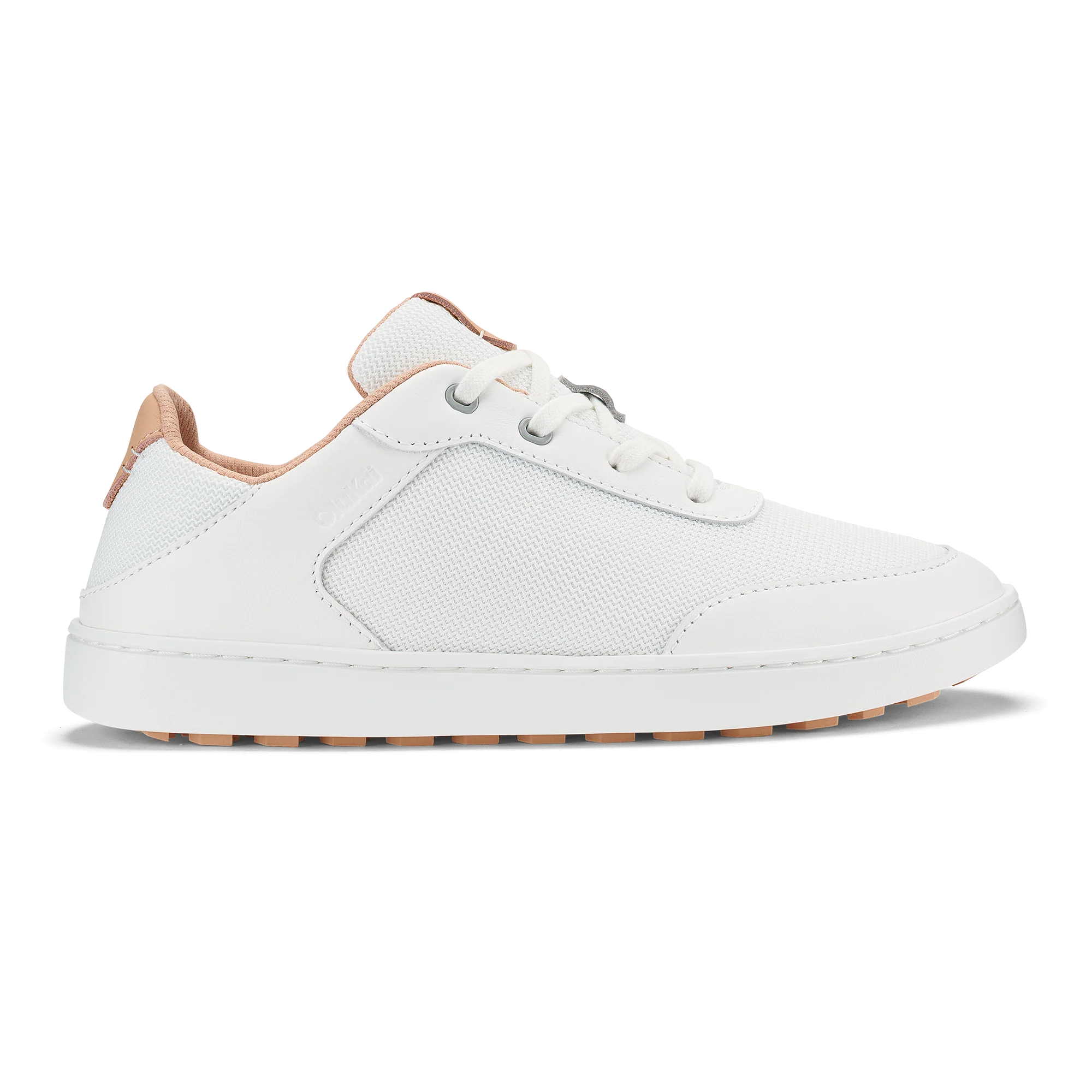 Kiahuna  -  Bright White / Cantalope