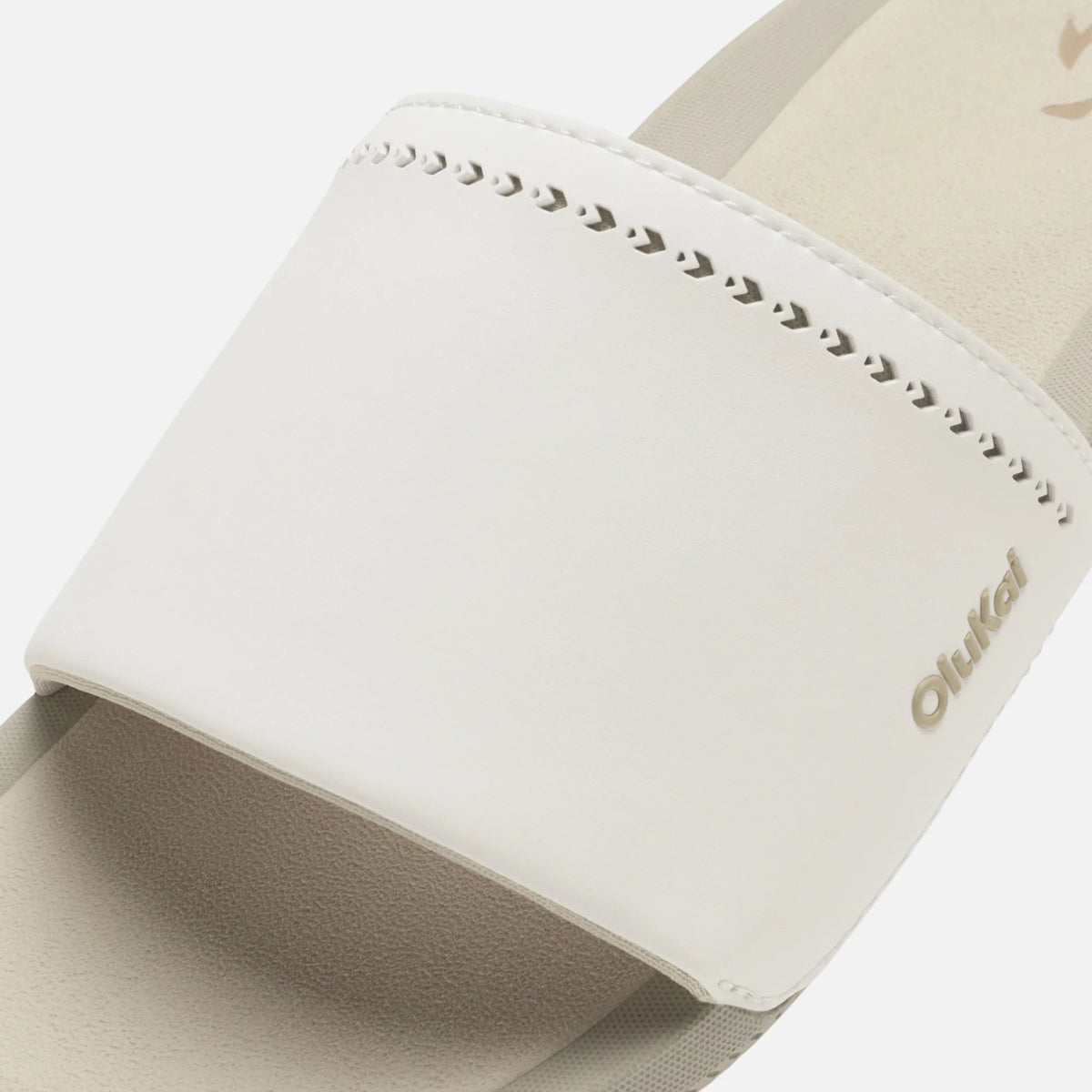 Ulele Slide  -  Bright White / Tapa