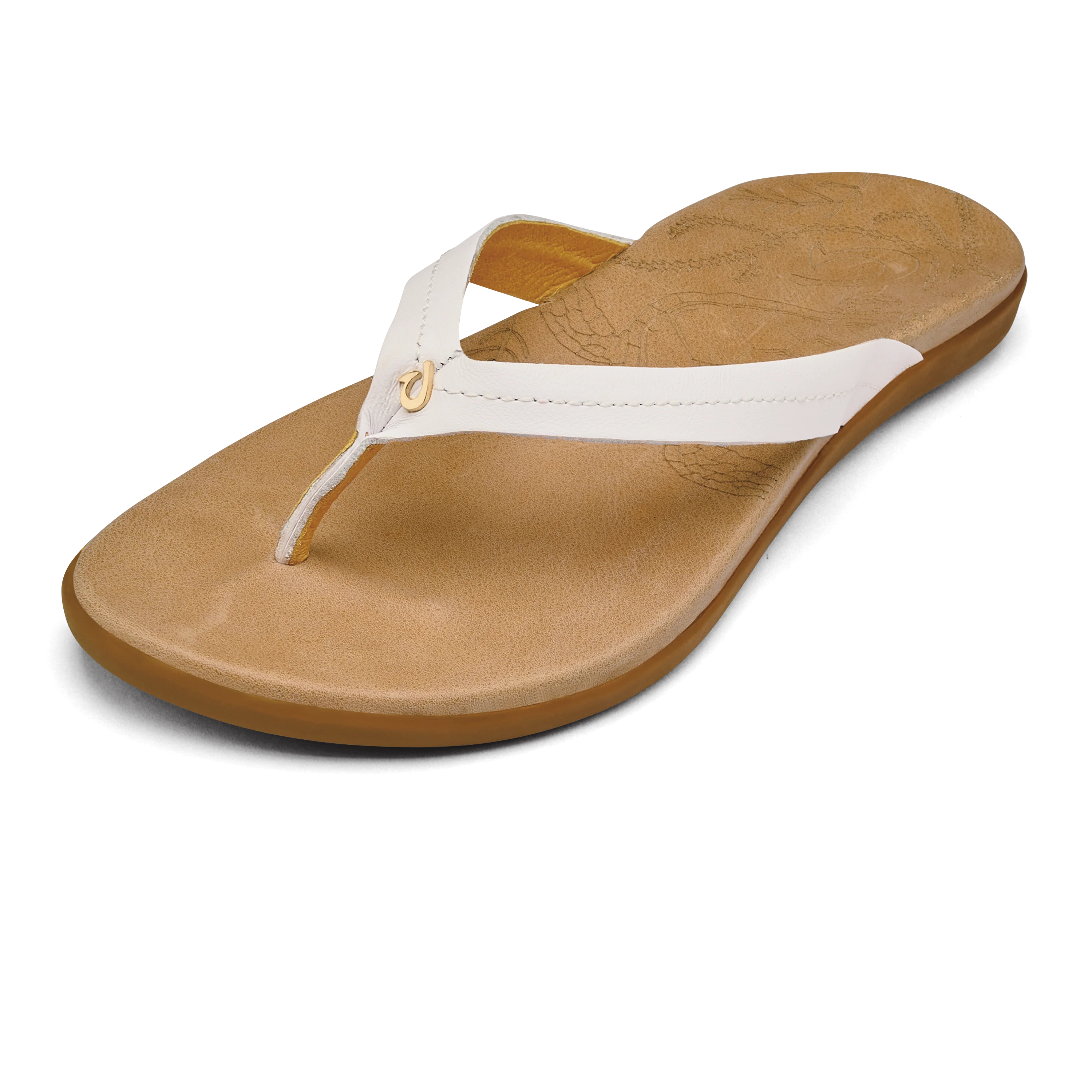 Honu - Bright White / Golden Sand