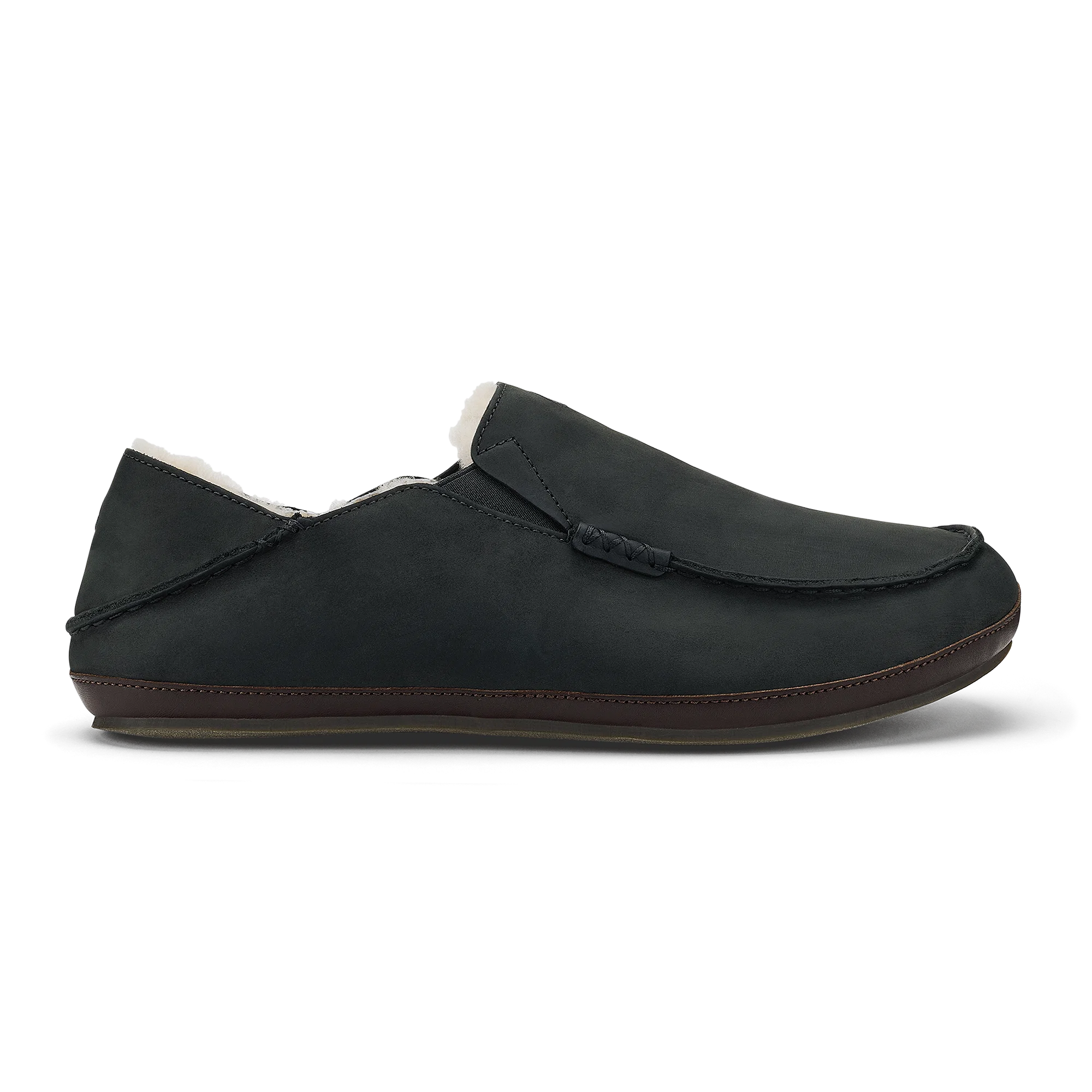 Moloā Slipper  -  Black / Dk Java